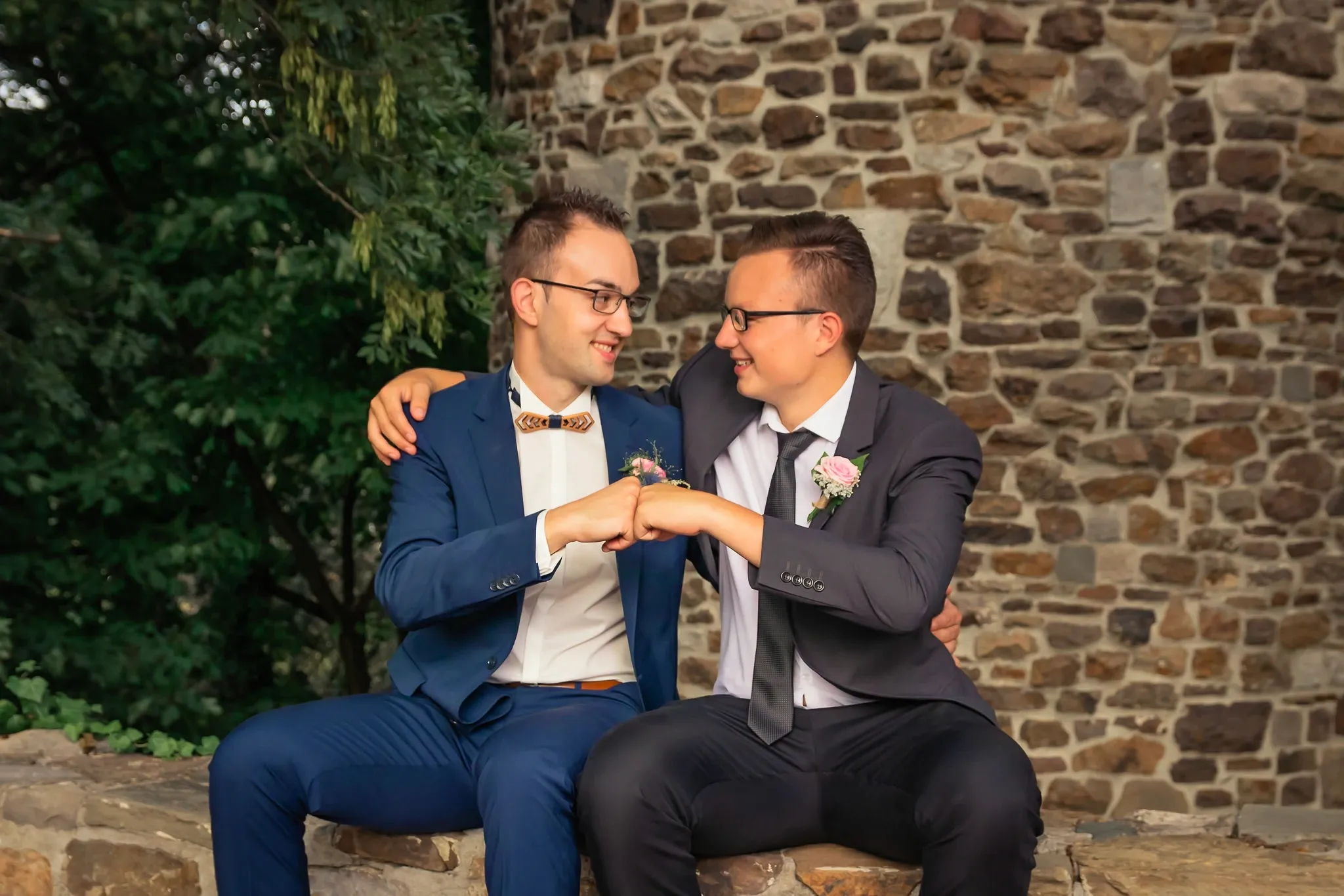 Photographie du mariage de Sébastien et Virginie au Domaine de Colonster.