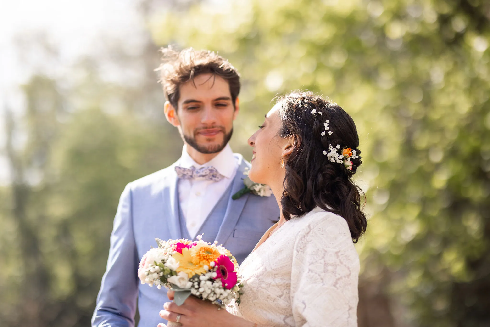 Photography of Salomée and Julien's wedding in Namur.
