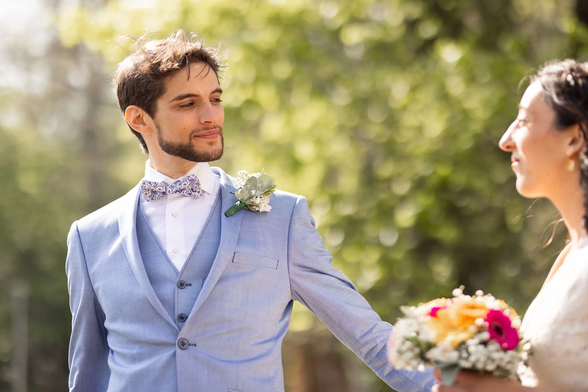 Photography of Salomée and Julien's wedding in Namur.