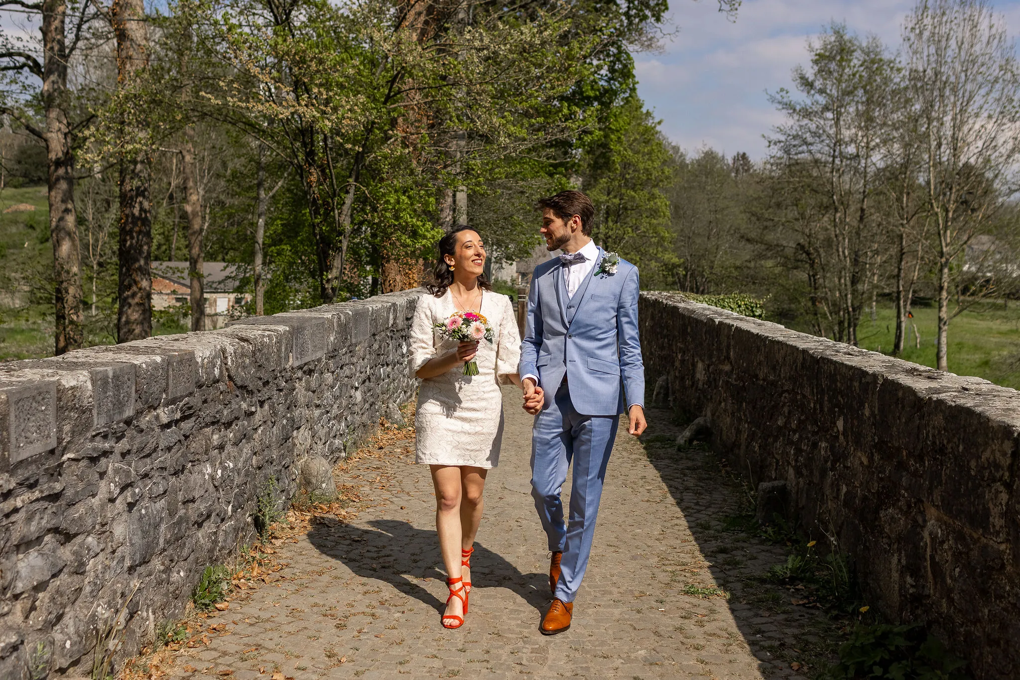 Photography of Salomée and Julien's wedding in Namur.