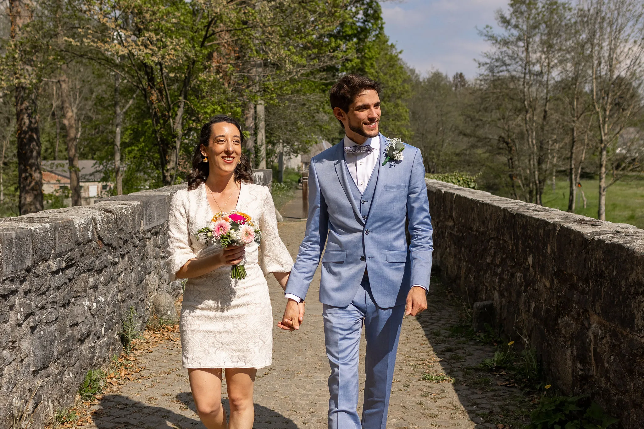Photography of Salomée and Julien's wedding in Namur.