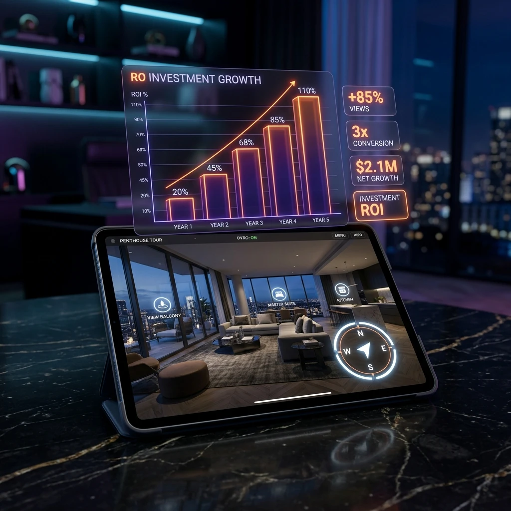 360° virtual tours: what ROI for your real estate agency?