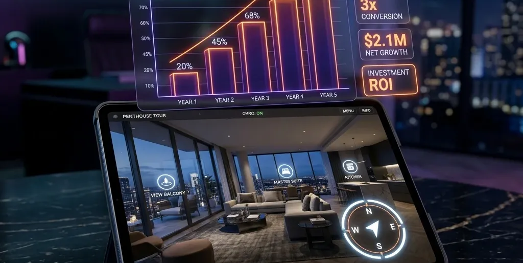 360° virtual tours: what ROI for your real estate agency?